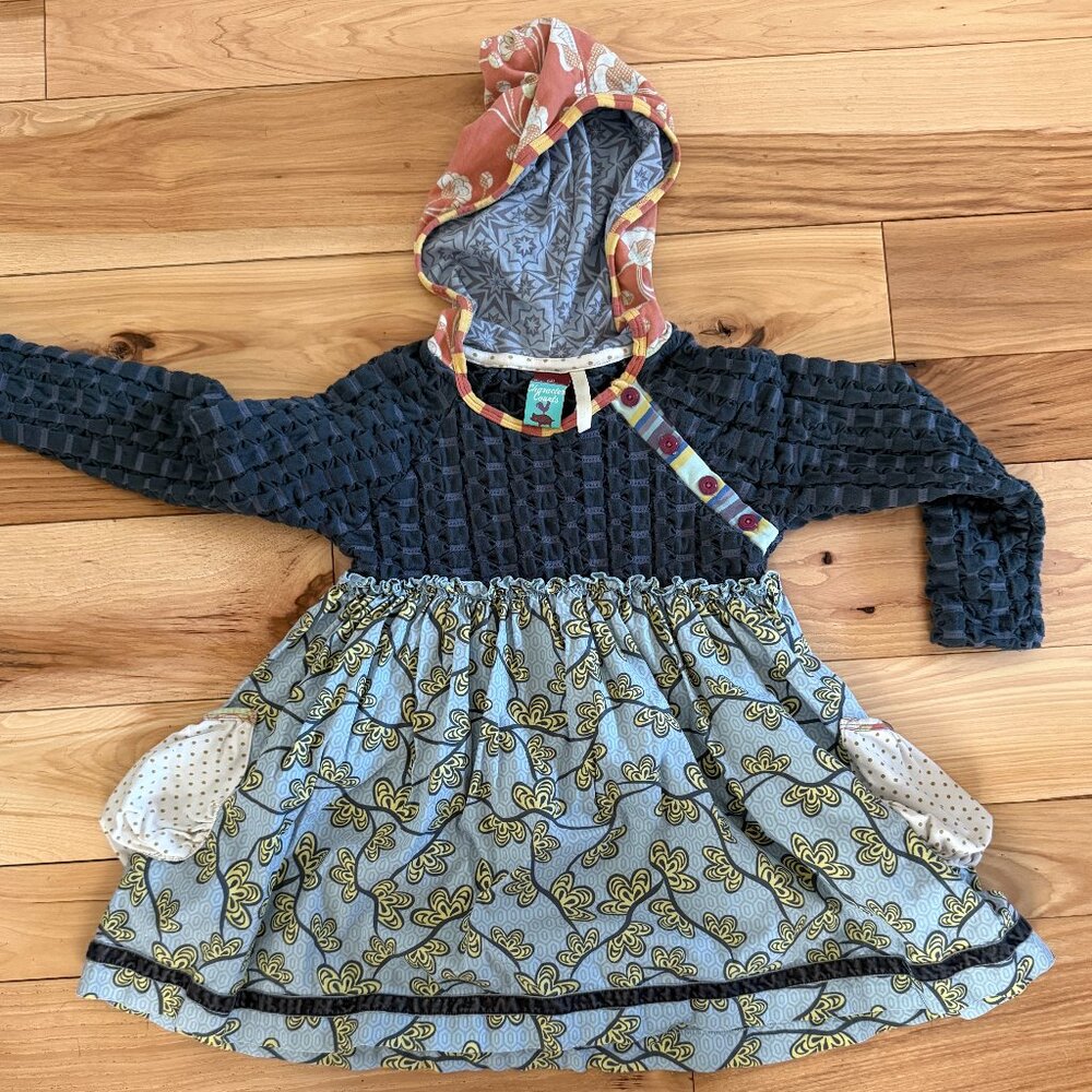 Matilda Jane Vintage Monroe Chrissy Character Counts hooded dress or tunic